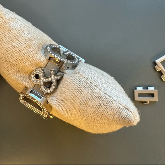 Dolce & Gabanna Silver Diamond Studded Watch - Picture 3 of 9